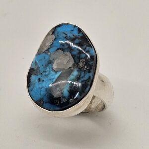 Turquoise & Sterling Silver Ring #647