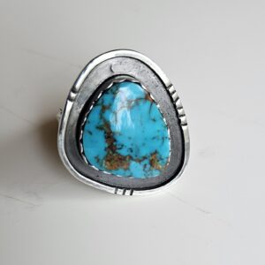 Turquoise & Sterling Silver Ring #619