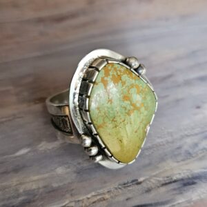 Sterling Silver & Turquoise Ring #655