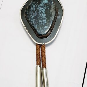 Sterling Silver & Variscite Bolo Tie #101