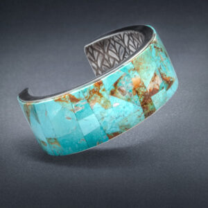 #204 Flush Inlay Mosaic Cuff