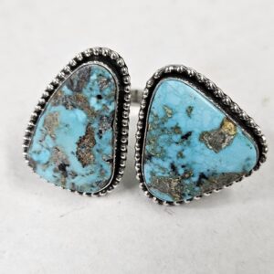#611 Sterling Silver & Turquoise Ring