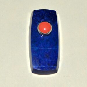 Stone on Stone Lapis w/Pink Opal